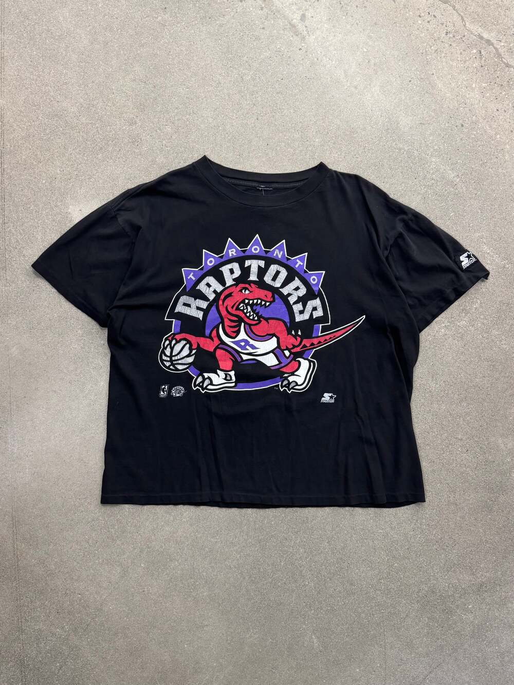 Vintage 90s Starter Toronto Raptors NBA T-Shirt - L